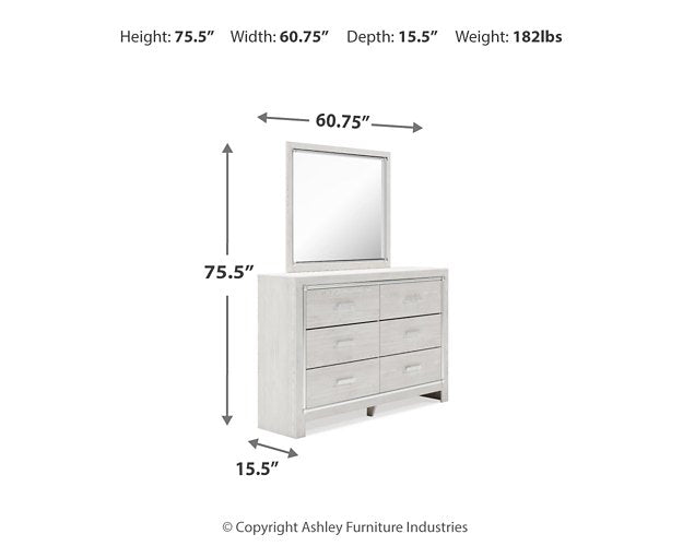 Altyra Dresser and Mirror - Furniture 4 Less (Jacksonville, NC)