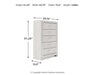 Altyra Chest of Drawers - Furniture 4 Less (Jacksonville, NC)