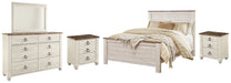 Willowton Bedroom Set - Furniture 4 Less (Jacksonville, NC)