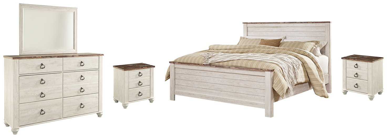 Willowton Bedroom Set - Furniture 4 Less (Jacksonville, NC)