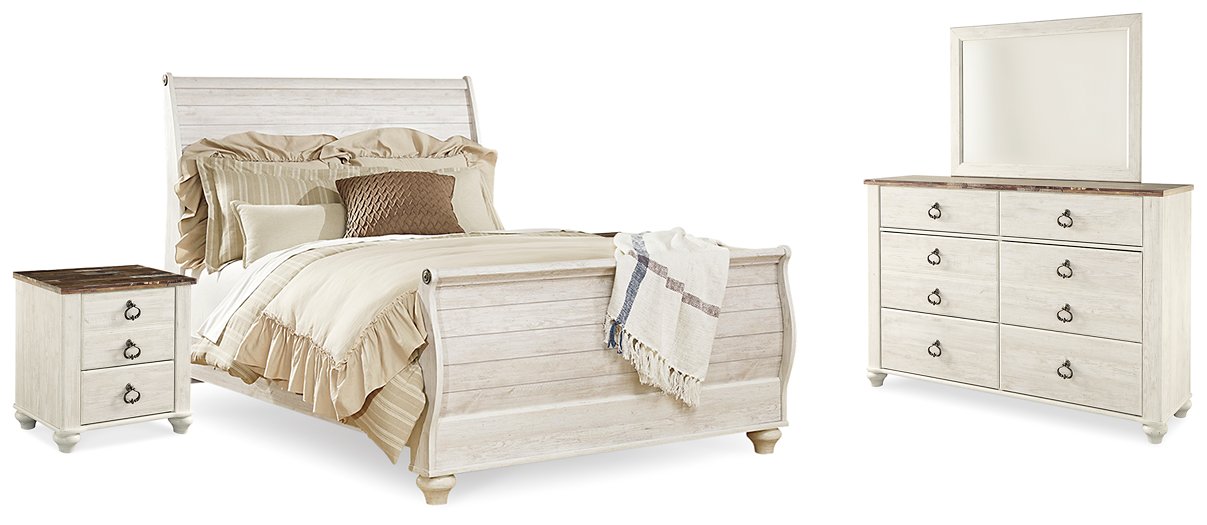 Willowton Bedroom Set - Furniture 4 Less (Jacksonville, NC)