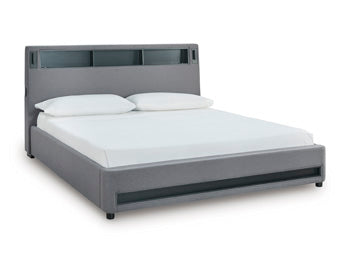 Verishaw Upholstered Bed - Furniture 4 Less (Jacksonville, NC)