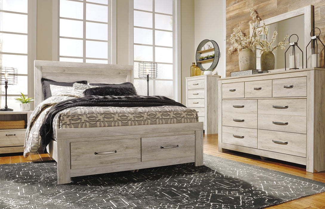 Bellaby Bed with 2 Storage Drawers - Furniture 4 Less (Jacksonville, NC)