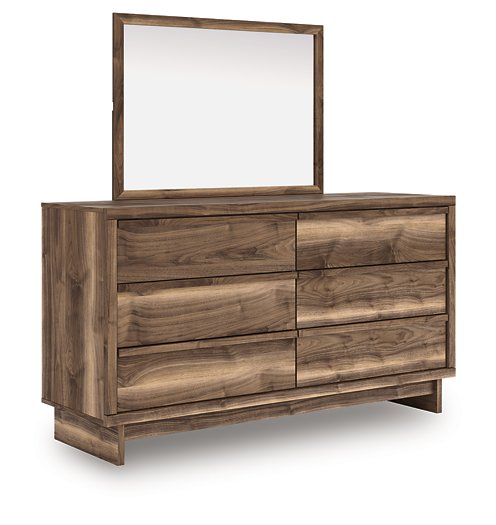 Chirason Dresser and Mirror - Furniture 4 Less (Jacksonville, NC)