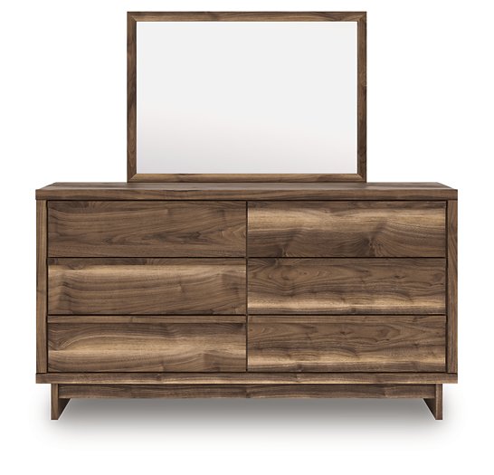 Chirason Dresser and Mirror - Furniture 4 Less (Jacksonville, NC)