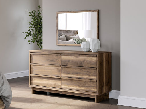 Chirason Dresser and Mirror - Furniture 4 Less (Jacksonville, NC)