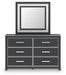 Zuraleus Dresser and Mirror - Furniture 4 Less (Jacksonville, NC)