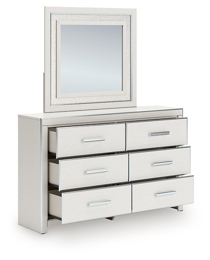 Zuraleus Dresser and Mirror - Furniture 4 Less (Jacksonville, NC)