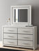 Zuraleus Dresser and Mirror - Furniture 4 Less (Jacksonville, NC)