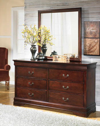 Alisdair Dresser and Mirror - Furniture 4 Less (Jacksonville, NC)