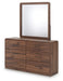 Fortlorn Dresser and Mirror - Furniture 4 Less (Jacksonville, NC)