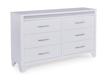 Jarlee Dresser and Mirror - Furniture 4 Less (Jacksonville, NC)