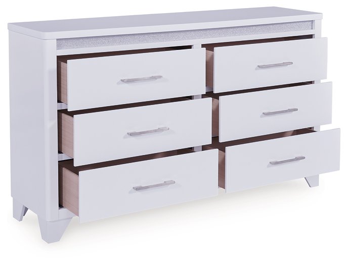 Jarlee Dresser and Mirror - Furniture 4 Less (Jacksonville, NC)