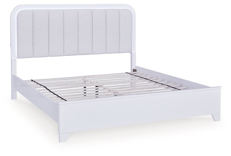 Jarlee Upholstered Bed - Furniture 4 Less (Jacksonville, NC)