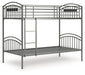 Lanceburg Bunk Bed with Ladder - Furniture 4 Less (Jacksonville, NC)