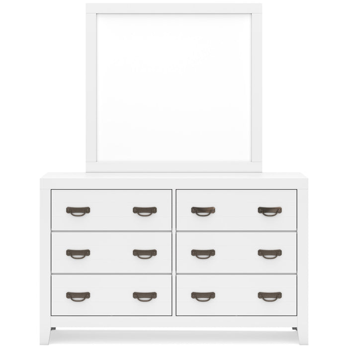 Binterglen Dresser and Mirror - Furniture 4 Less (Jacksonville, NC)