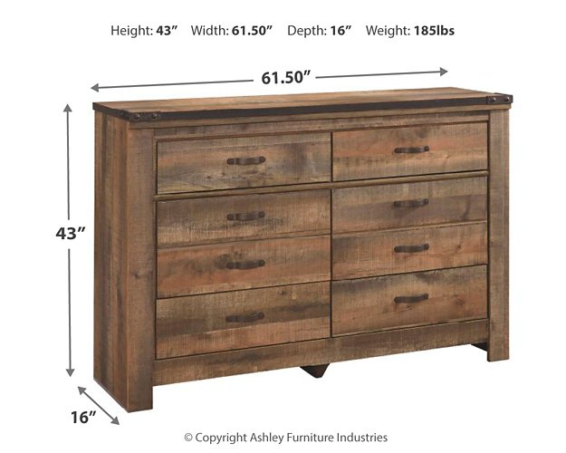 Trinell Bedroom Set - Furniture 4 Less (Jacksonville, NC)