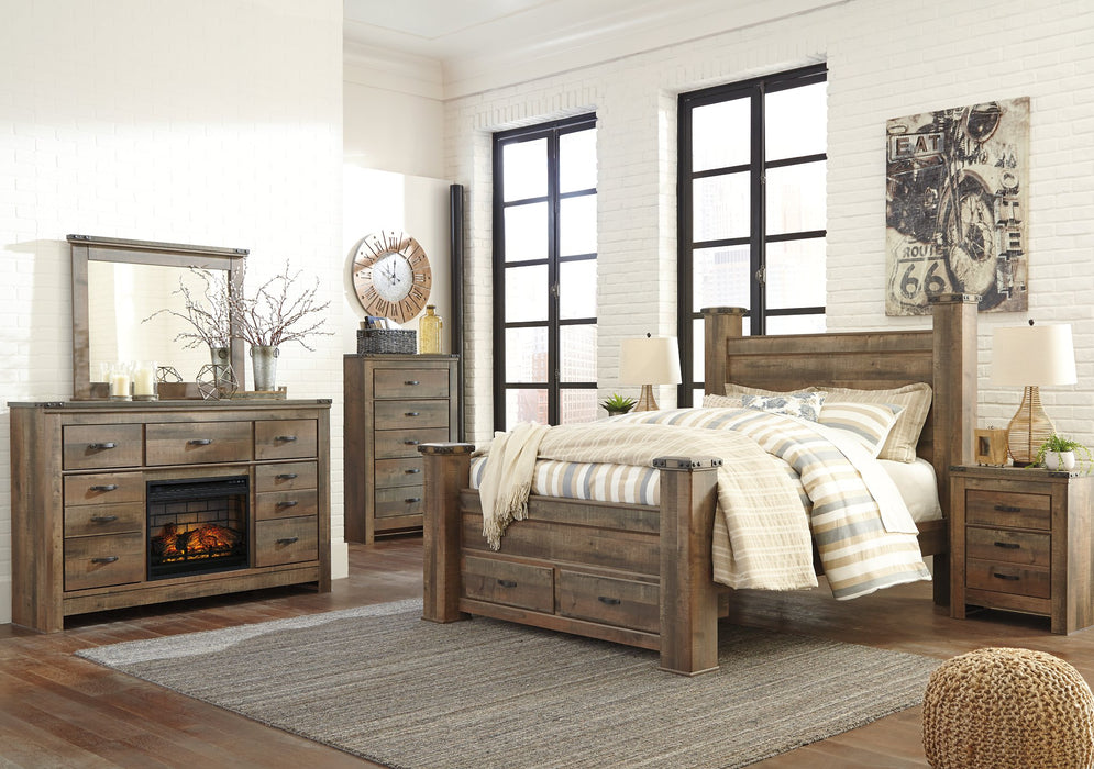 Trinell Bedroom Set - Furniture 4 Less (Jacksonville, NC)