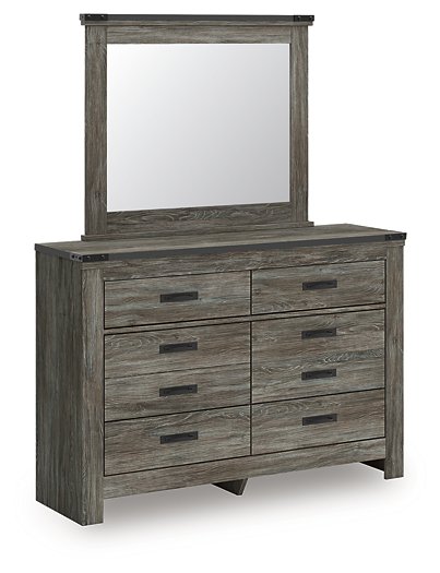 Frandern Dresser and Mirror - Furniture 4 Less (Jacksonville, NC)
