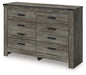 Frandern Dresser and Mirror - Furniture 4 Less (Jacksonville, NC)