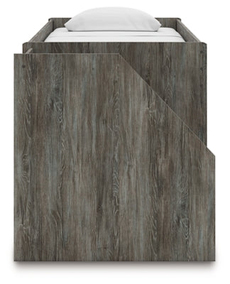 Frandern Loft Bed with Drawer Storage - Furniture 4 Less (Jacksonville, NC)
