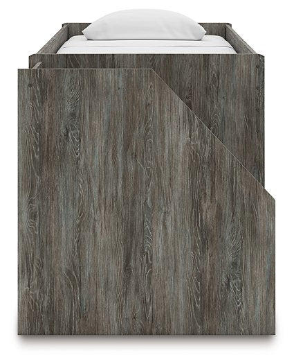 Frandern Loft Bed with Drawer Storage - Furniture 4 Less (Jacksonville, NC)