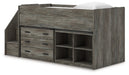 Frandern Loft Bed with Bookcase and Drawer Storage - Furniture 4 Less (Jacksonville, NC)
