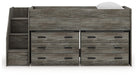 Frandern Loft Bed with Drawer Storage - Furniture 4 Less (Jacksonville, NC)
