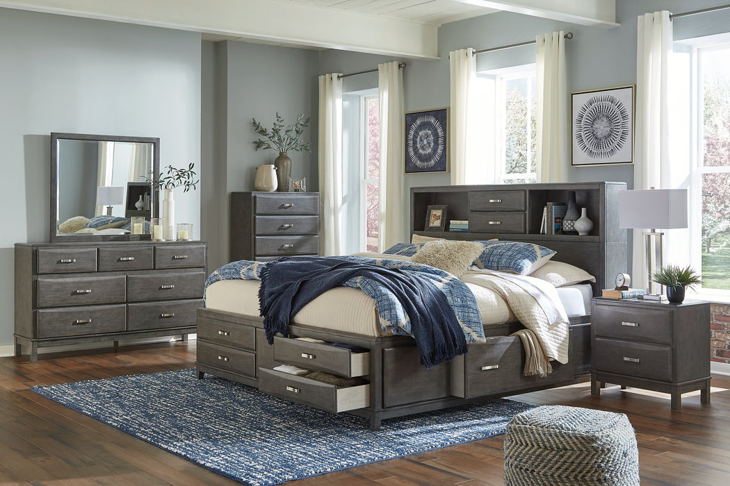 Caitbrook Storage Bed with 8 Drawers - Furniture 4 Less (Jacksonville, NC)