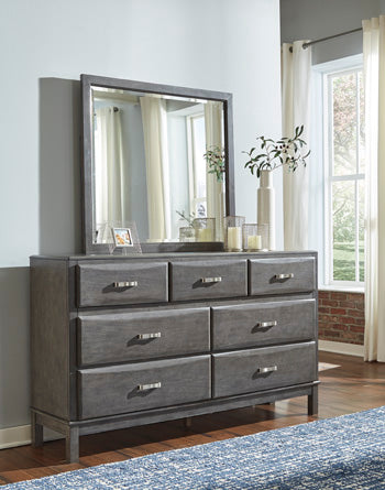 Caitbrook Dresser and Mirror - Furniture 4 Less (Jacksonville, NC)