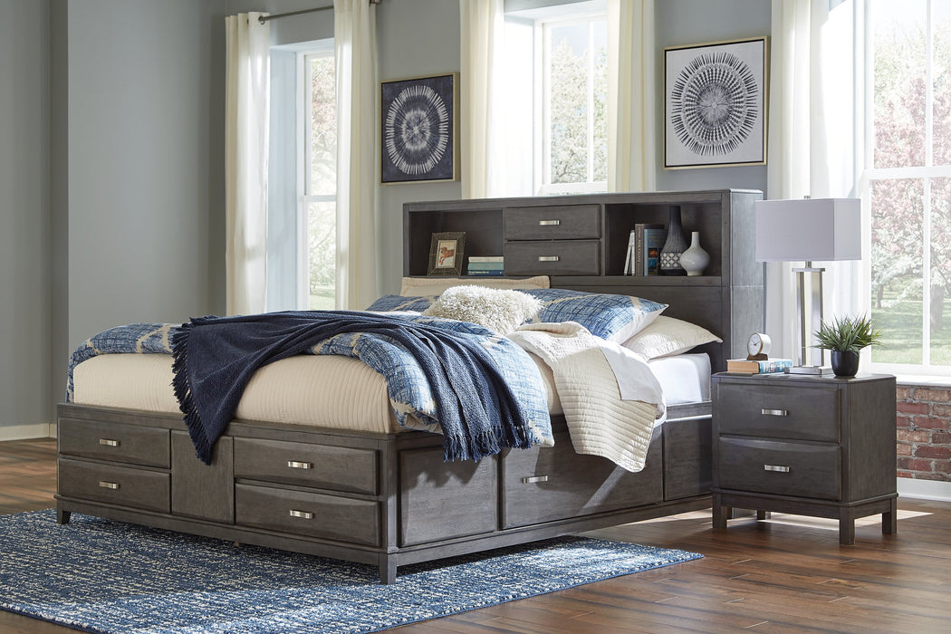 Caitbrook Storage Bed with 8 Drawers - Furniture 4 Less (Jacksonville, NC)