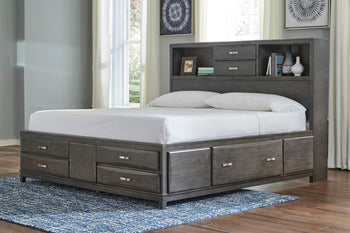 Caitbrook Storage Bed with 8 Drawers - Furniture 4 Less (Jacksonville, NC)