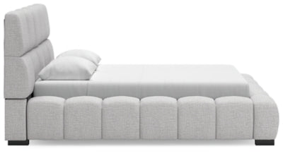 Grendusk Upholstered Bed - Furniture 4 Less (Jacksonville, NC)