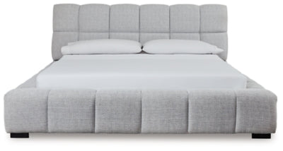 Grendusk Upholstered Bed - Furniture 4 Less (Jacksonville, NC)