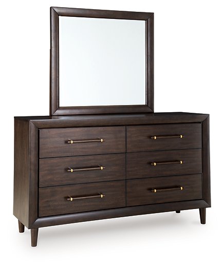 Dantenton Dresser and Mirror - Furniture 4 Less (Jacksonville, NC)