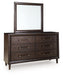 Dantenton Dresser and Mirror - Furniture 4 Less (Jacksonville, NC)