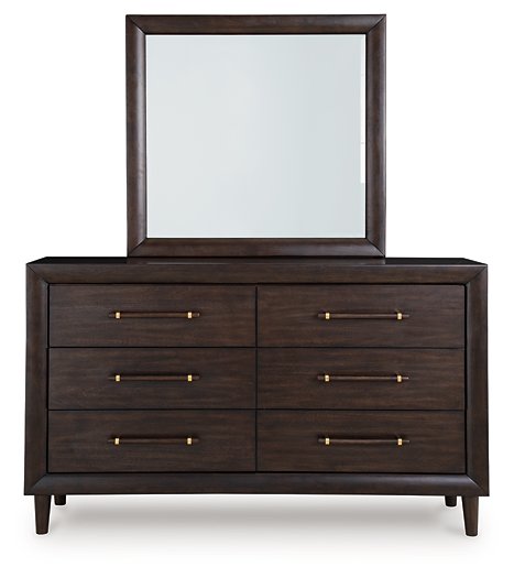 Dantenton Dresser and Mirror - Furniture 4 Less (Jacksonville, NC)