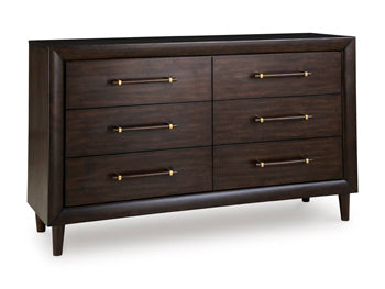 Dantenton Dresser and Mirror - Furniture 4 Less (Jacksonville, NC)