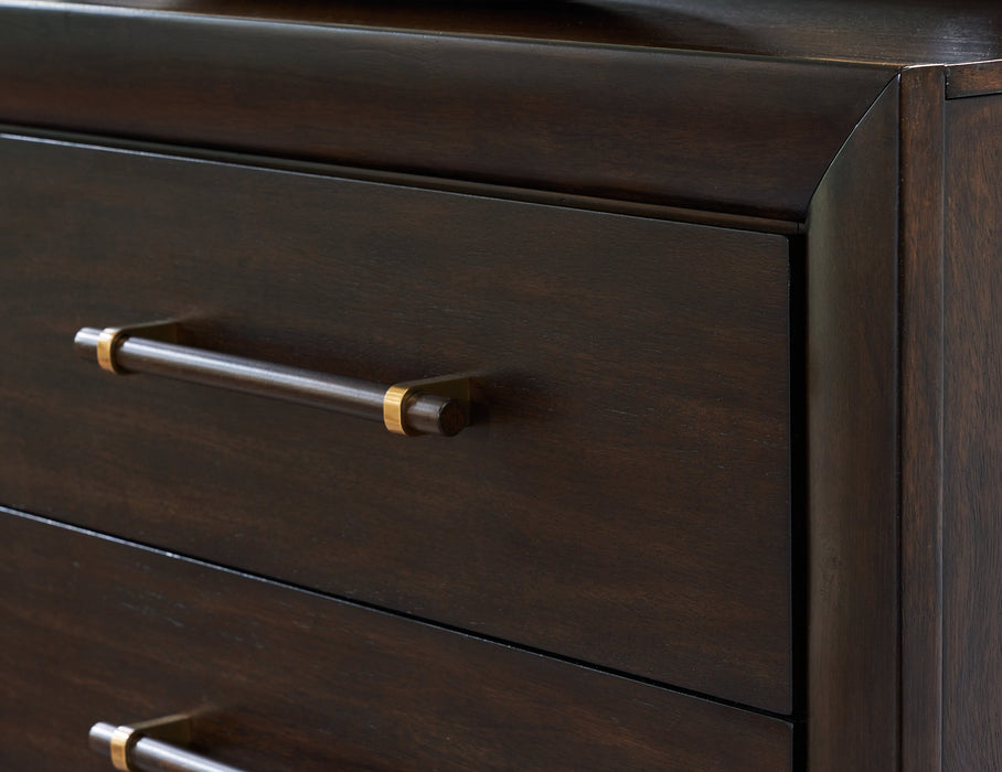 Dantenton Dresser and Mirror - Furniture 4 Less (Jacksonville, NC)