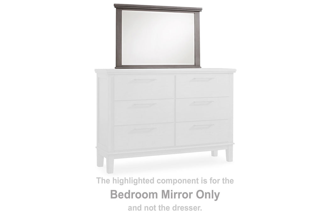 Hallanden Dresser and Mirror - Furniture 4 Less (Jacksonville, NC)