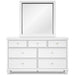 Fortman Dresser and Mirror - Furniture 4 Less (Jacksonville, NC)