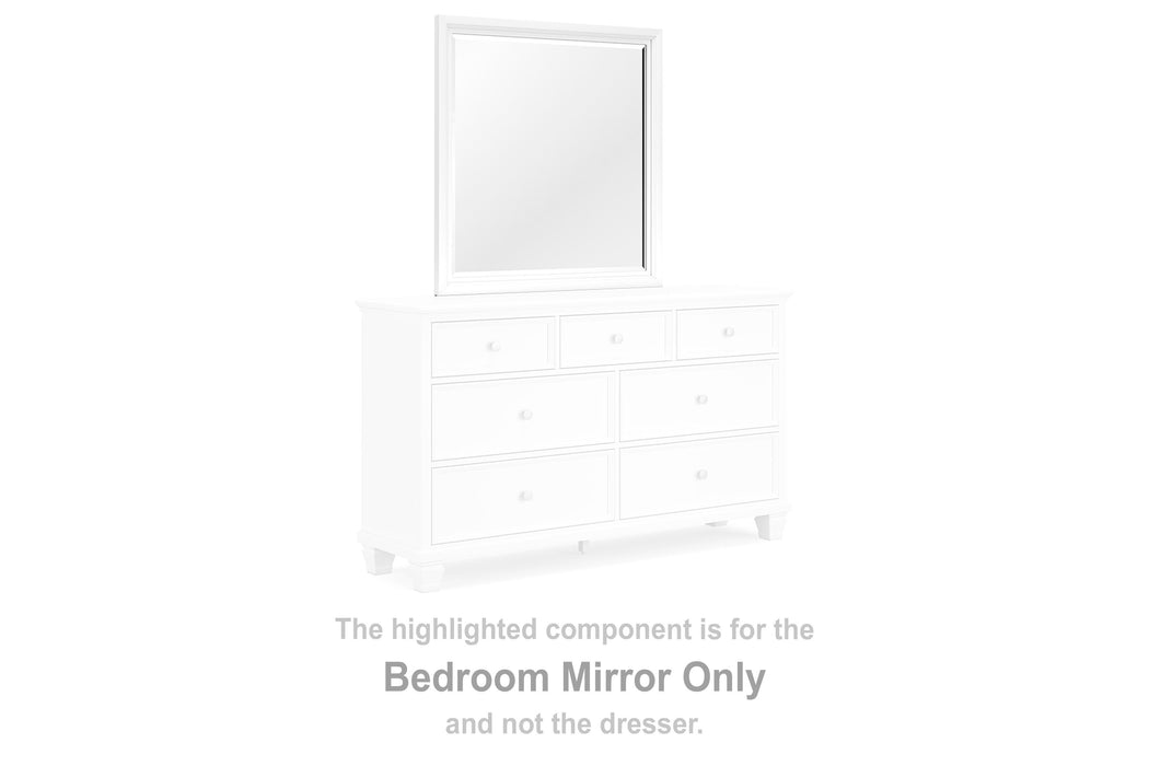 Fortman Bedroom Mirror - Furniture 4 Less (Jacksonville, NC)
