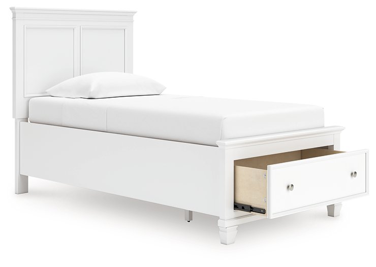 Fortman Panel Storage Bed - Furniture 4 Less (Jacksonville, NC)