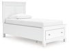 Fortman Panel Storage Bed - Furniture 4 Less (Jacksonville, NC)