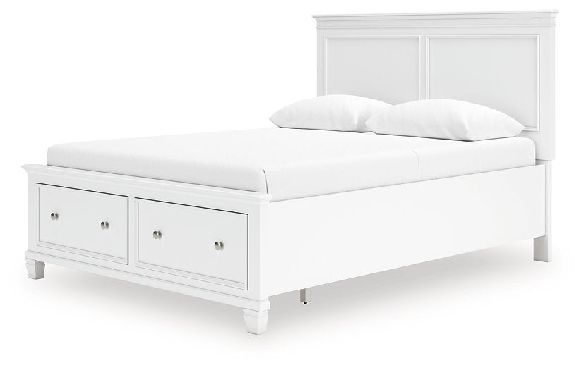 Fortman Panel Storage Bed - Furniture 4 Less (Jacksonville, NC)