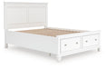 Fortman Panel Storage Bed - Furniture 4 Less (Jacksonville, NC)