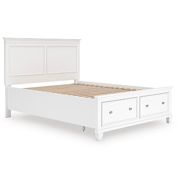 Fortman Panel Storage Bed - Furniture 4 Less (Jacksonville, NC)