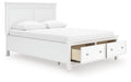 Fortman Panel Storage Bed - Furniture 4 Less (Jacksonville, NC)