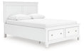 Fortman Panel Storage Bed - Furniture 4 Less (Jacksonville, NC)