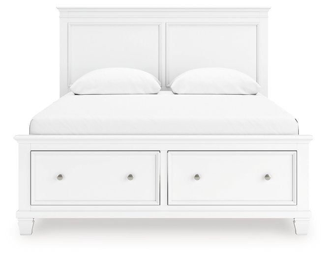 Fortman Panel Storage Bed - Furniture 4 Less (Jacksonville, NC)